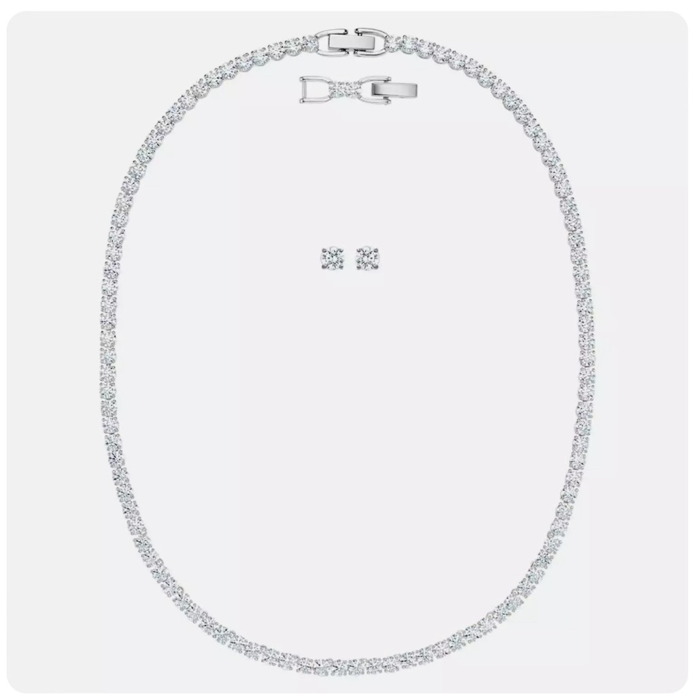 Swarovski Tennis Deluxe Set Brand New - Picture 2 of 2